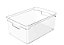ORGANIZADOR DE ARMÁRIOS CLEAR 30X20X13 NATURAL - Imagem 1