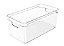 ORGANIZADOR CLEAR 30X15X13 CM NATURAL - Imagem 1