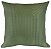 ALMOFADA COURO SNAKE 52X52 VERDE ALTO RELEVO - Imagem 1