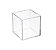 REDOMA DE ACRILICO 120X120X6MM - Imagem 1
