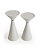 MESA LATERAL TULE - OFF WHITE - Imagem 1