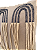 ALMOFADA LINHO CRU 52X52 COM APLIQUE MACRAME MARINHO - Imagem 2