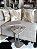ALMOFADA SARJA CRU 52x52 BORDADO SOUTCHE FOLHAS - Imagem 3