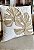 ALMOFADA SARJA CRU 52x52 BORDADO SOUTACHE COSTELA DE ADÃO - Imagem 2