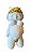 ESCULTURA DECORATIVA MENINA COM URSO EM RESINA BRANCO - Imagem 2