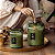 VELA VOLUSPA POTE DE VIDRO G RELEVO TEMPLE MOSS - 100H - Imagem 3