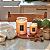 VELA VOLUSPA POTE DE VIDRO G RELEVO SPICED PUMPKIN LATEE - 100H - Imagem 4