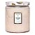 VELA VOLUSPA POTE DE VIDRO G RELEVO PANJORE LYCHEE - 100H - Imagem 2