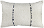 ALMOFADA LINHO BEGE 35X52 COM DEBRUM DUE MARINHO - Imagem 1
