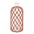 GARRAFA MACRAME COLMEIA TELHA - Imagem 2
