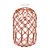 GARRAFA MACRAME COLMEIA TELHA - Imagem 1