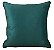 ALMOFADA VELUDO SOFT LISO 52X52 C/ CORDAO VERDE - Imagem 1