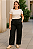Calça Wide Leg Viscolinho Cintura Alta – Leveza Estruturada com Sofisticação - Imagem 4