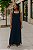 Vestido Evasê Feminino Longo com Decote Quadrado em Algodão - Imagem 3
