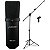 Microfone USB Arcano AM-BLACK-1 + Pedestal convencional PMV-100-Pac - Imagem 1