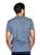 Camiseta Mescla Cinza Gola V - Imagem 2