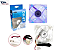 Cooler Fan 80Mm x 25mm Dx-8T Led Azul - DEX NOVO - Imagem 1