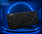Mini Teclado USB ABNT2 Knup com Teclas Multimídia – Compacto e Prático! - Imagem 1