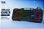 Teclado Gamer LED Rainbow USB ABNT2 | Anti-Ghosting para PC e Console - Imagem 1