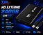 HD Externo 240GB USB 3.0 | Novo | Ideal para Backup, Games e Arquivos - Imagem 1