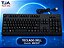 Teclado Dell KB216-BK-LTN USB ABNT2 Preto Original para Computador - Imagem 1