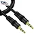 Cabo de Áudio P2 para P2 Estéreo 1M – Alta Fidelidade | Cirilo Cabos - Imagem 1