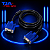 Cabo VGA Macho x Macho 5 metros – Conexão Estável e Compatível | TJA Tech Info - Imagem 1