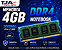 Memória Notebook DDR4 4GB 2666MHz PC4-21300 SO-DIMM - Imagem 1