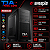 Computador CPU Gamer Intel Core i5 4ª Geração 16GB RAM SSD 240GB Placa de Vídeo 2GB Wi-Fi Windows 10 - Imagem 1