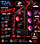 Computador Gamer Intel Core i7 4ª Geração 8GB DDR3 SSD 240GB RX 580 8GB Wi-Fi Gabinete RGB - Imagem 1