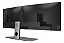 Suporte Dell Para Dois Monitores Mds19 Cor Preto Preto/prata (Usado) - Imagem 3