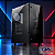Gabinete Gamer Rise Mode Glass 06X Preto – Sem Ventoinhas - Imagem 1