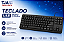 Teclado USB com Fio para PC e Notebook | Padrão ABNT2 | Novo com Garantia - Imagem 1