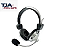 Headset P2 com Microfone Giratório | Áudio Estéreo de Alta Qualidade | Compatível com PC e Celular - Imagem 1