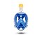 Mascara Mergulho Snorkel Suporte Gopro Ação Tam XL Azul - Imagem 1
