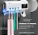 Porta Escova de Dentes Esterilizador UV Recarregamento Solar - Imagem 3