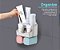 Dispenser Para Pasta Dental Com 2 Copos - Imagem 3