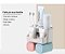 Kit 2 Dispenser Para Pasta Dental Com 4 Copos - Imagem 2