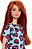 Barbie Ruiva com vestido azul  Ghw48 - Imagem 2