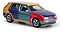 Volkswagen Golf Harlequin Mk3 -  Mattel Creations - Frete grátis - Imagem 5