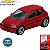 2000 Chevrolet Celta Vermelho - Pneu de Borracha - Imagem 5