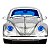 1:24 - 1959 Volkswagen Beetle Fusca - 20th Anniversary - Jada Toys - Imagem 3