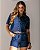 Short Boyfit Jeans Moletinho Escuro - Imagem 3