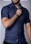 Camisa Jeans Manga Curta Slim Com Elastano - Imagem 2