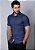 Camisa Jeans Manga Curta Slim Com Elastano - Imagem 1