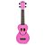 Ukulele Soprano - Série Smile - Rosa - Imagem 1
