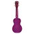 Ukulele Soprano - Série Smile - Roxo Transparente - Imagem 5