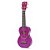 Ukulele Soprano - Série Smile - Roxo Transparente - Imagem 3