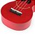 Ukulele Soprano - Série Smile -  Vermelho - Imagem 4