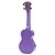 UKULELE SOPRANO SERIE RAINBOW ROXO - Imagem 4